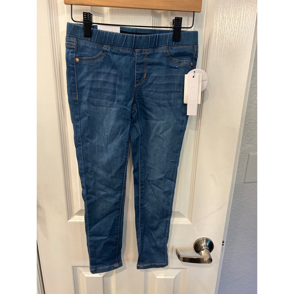 Joe's Jeans The Jegging Scuba Blue Ultra Slim Fit Kids Girls Denim Leggings 6X